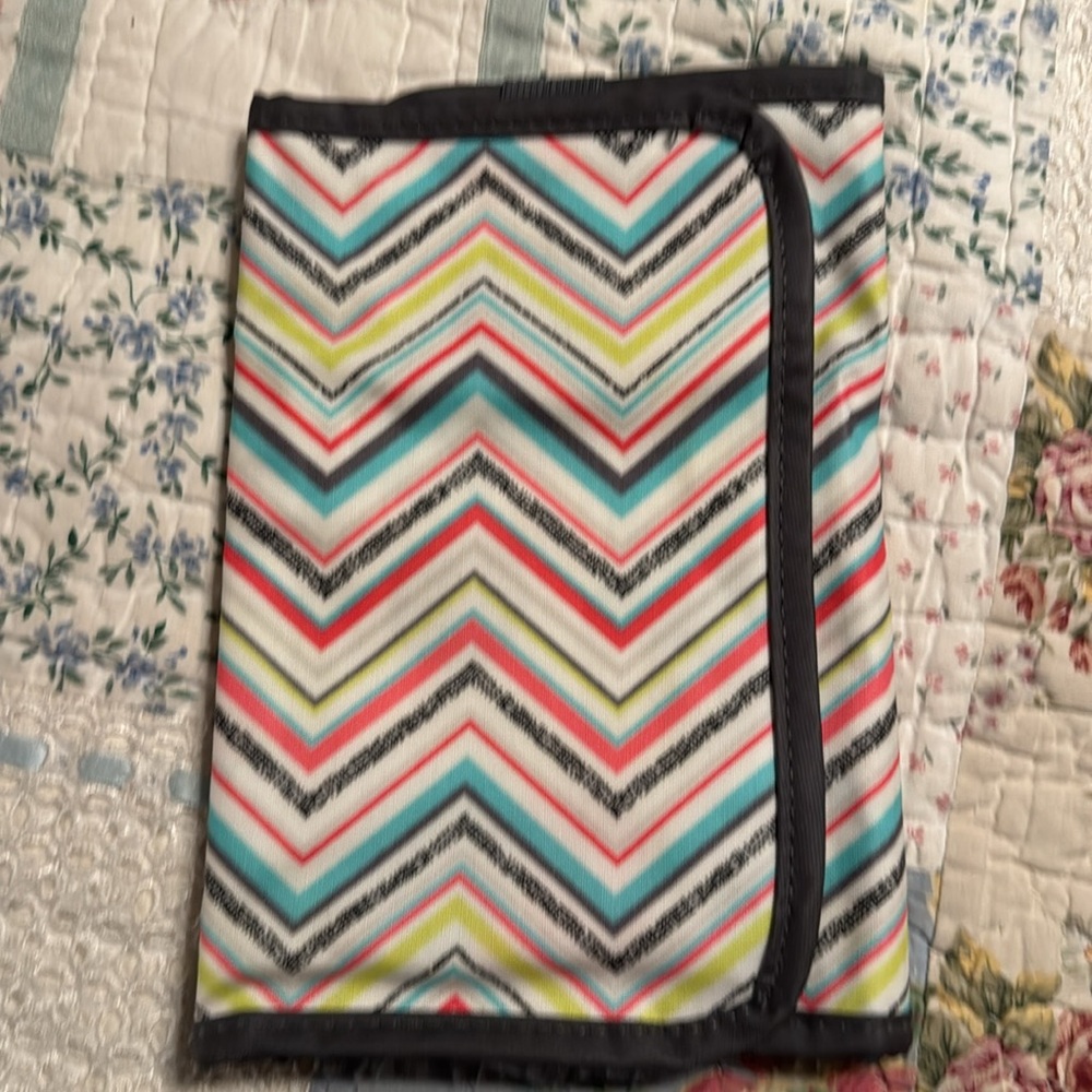 Thirty-one Pen Pencil Tablet Holder NWOT Elastic Closure Multi Colored - Picture 9 of 13